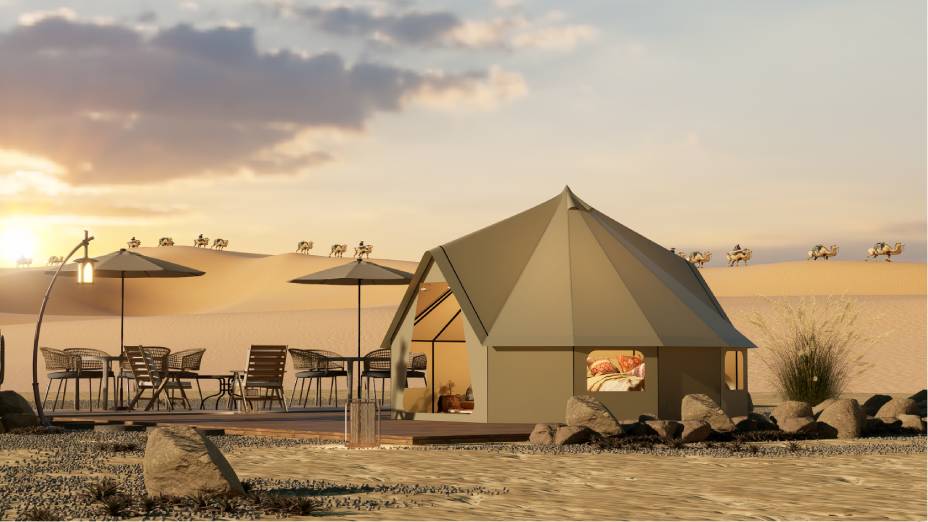 朗县露营酒店帐篷厂家